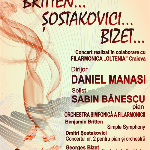 Concert extraordinar la Filarmonica &quot;Ion Dumitrescu&quot; din Râmnicu Vâlcea