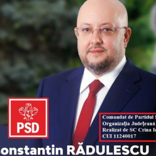 Constantin Radulescu îndeamnă valcenii să sprijine PSD pentru atragerea a un miliard de euro