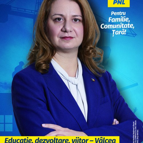 Ligia Deca, candidatul PNL Vâlcea pentru Senatul României, promite un angajament ferm pentru educație