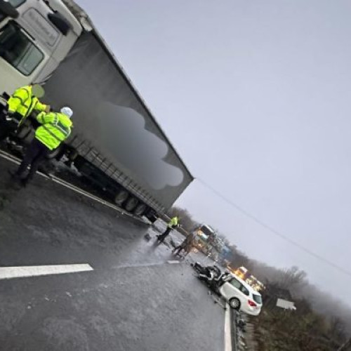 Accident rutier grav pe DN 7, în județul Vâlcea