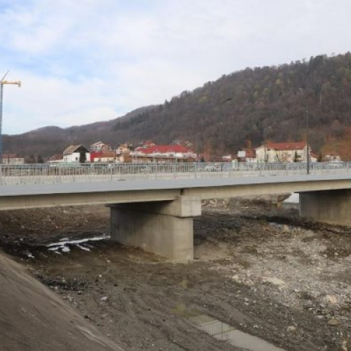 Deschiderea oficială a podului Morilor peste râul Olanesti la Râmnicu Vâlcea