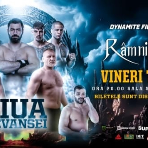 Dynamite Fighting Show 26: &quot;Ziua Revansei&quot; aduce confruntări electrizante la Râmnicu Vâlcea