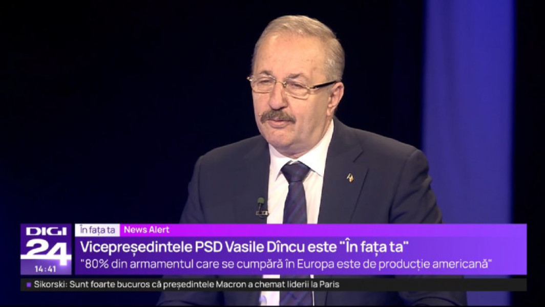 Vasile Dincu critică atitudinea lui Călin Georgescu față de România