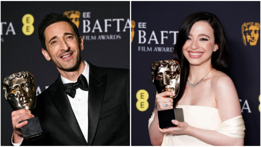 Adrien Brody și Mikaela Madison câștigă premii BAFTA 2025