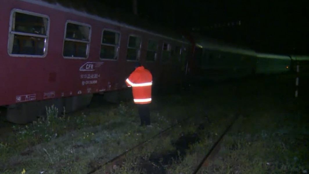 Deraierea unui tren CFR Calatori în județul Covasna