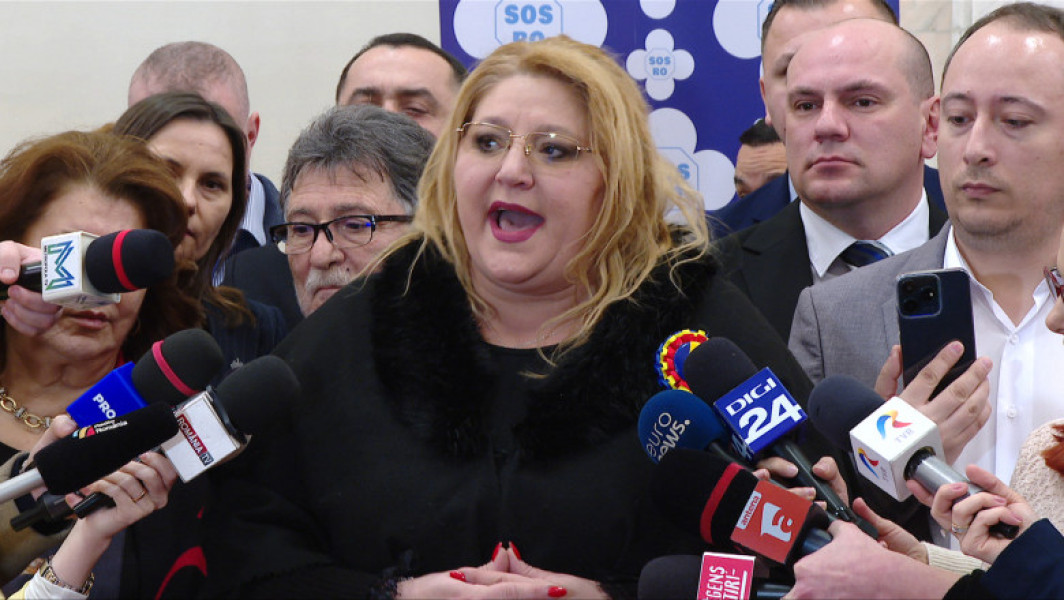 Diana Sosoaca jignește jurnaliștii la o conferință de presă