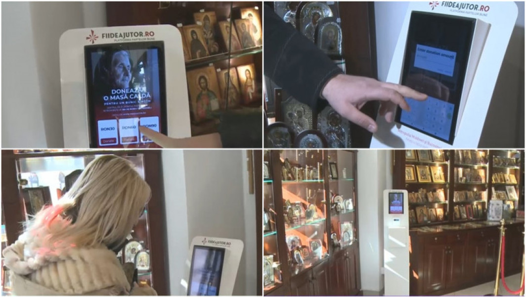 "Cutia milei" devine digitală la Catedrala Mitropolitană din Iași