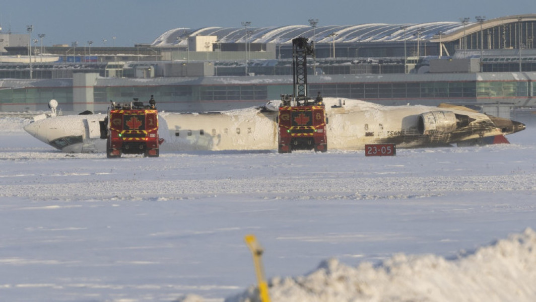 Accident aviatic la aeroportul Pearson din Toronto: 18 răniți, nicio victimă