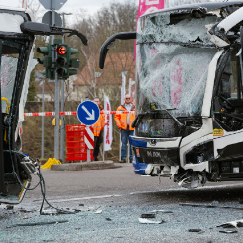 Accident rutier în Saarbrücken: Peste 30 de răniți