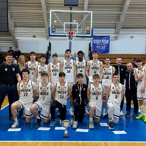 CS Vâlcea 1924 cucerește medalia de argint la Campionatul Național U19 masculin