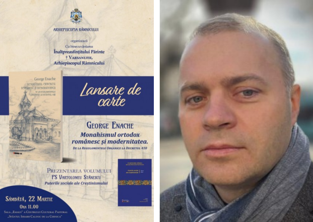 Lansarea volumului "Monahismul ortodox romanesc si modernitatea"