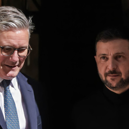 Zelenski vrea ca Marea Britanie să cumpere arme americane pentru Ucraina. Ce a discutat cu Starmer