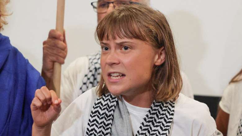 Greta Thunberg acuză soldații israelieni de agresiune fizică în urma interceptării flotei pentru Gaza
