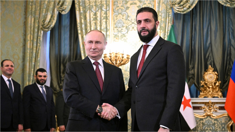 Președintele Siriei Ahmed al Sharaa a ajuns la Moscova pentru discuții cu Putin